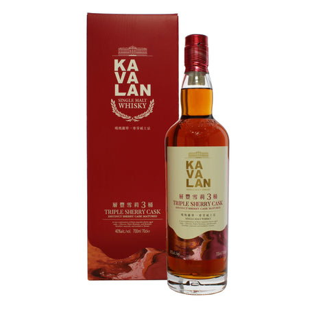 Kavalan Triple Sherry Cask