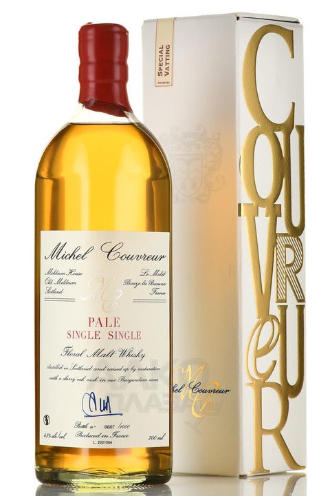 Michel Couvreur Pale Single Single Malt French Whisky 700ml