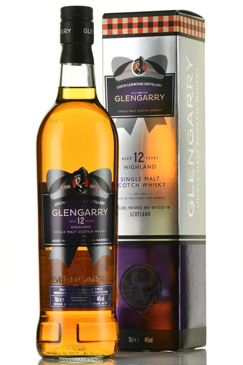 GLENGARRY 12 YEARS WHISKY 70CL