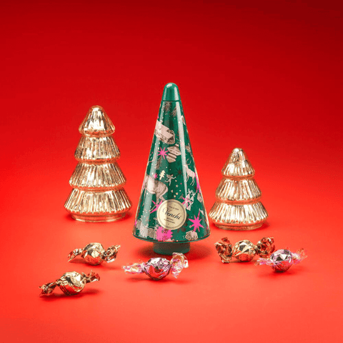 Christmas tree can with assorted Pearls 112 g
