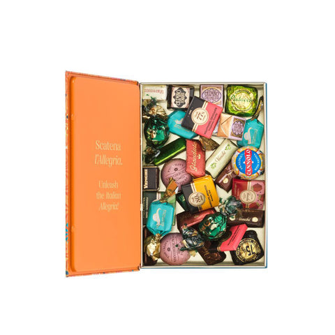 Large Murrine book with assorted chocolates 355 g