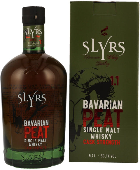 SLYRS SINGLE MALT WHISKY BAVARIAN PEAT