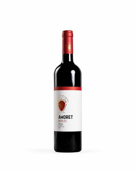 Amoret verë e kuqe merlot 12%